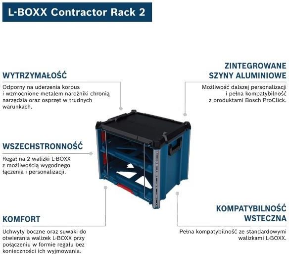 Bosch L-BOXX Contractor Rack 2 Professional 1600A037E4 - Opinie i ceny ...