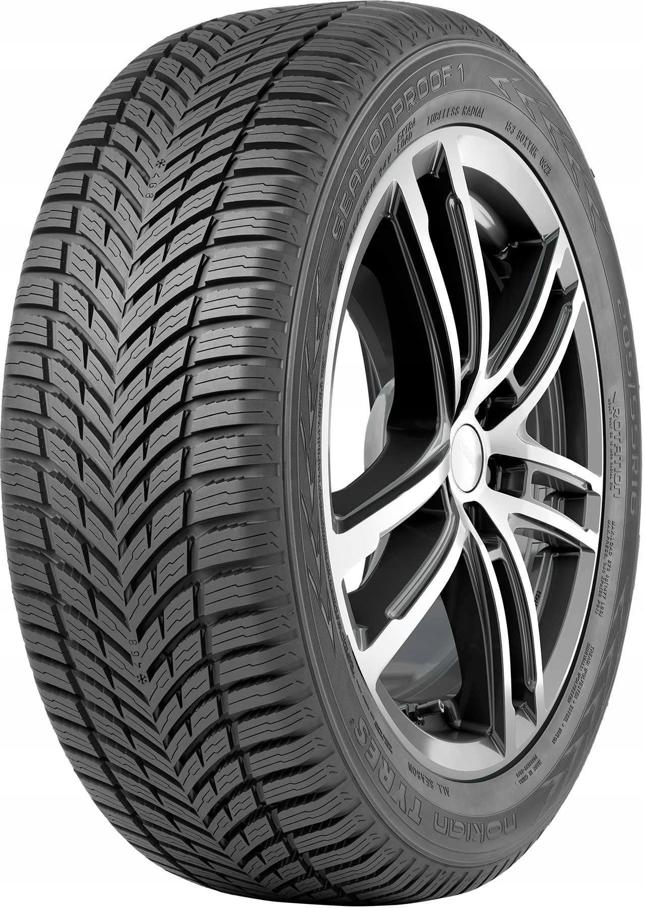 4x Nowe Koła Całoroczne MITSUBISHI GRANDIS 215/60R16 Nokian Tyres ...