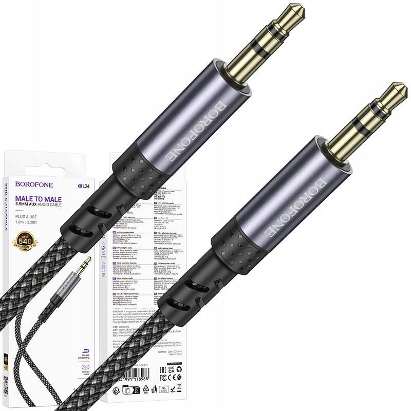 Câble audio AUX Jack 3,5mm pour Marshall Monitor Major II 150-230cm