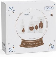 Zdjęcie Ziaja zestaw Brownie żel pod prysznic 160 ml + pianka do mycia 250 ml + krem do rąk 50 ml + mgiełka do ciała 100 ml - Jasło