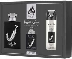 Zdjęcie Lattafa Zestaw Ishq Al Shuyukh Silver Edp 100ml + Edp 20ml + Deodorant 200ml - Turek
