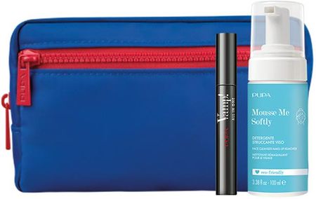 Pupa Zestaw Tusz Vamp! All In One 101 9ml + Pianka Do Demakijażu Mousse Me Softly 100ml