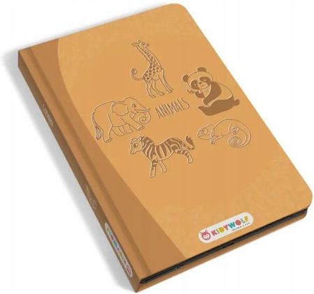 Kidywolf Kidydraw-Mini Interaktywny Mini Tablet Do Rysowania Animals