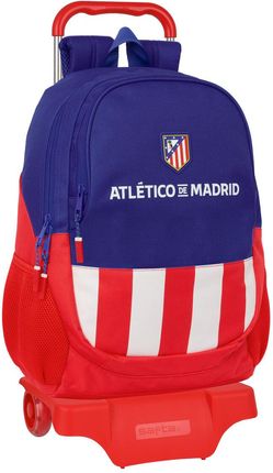 Atlético Madrid Plecak Szkolny Niebieski Biały Czerwony 32X44 16Cm