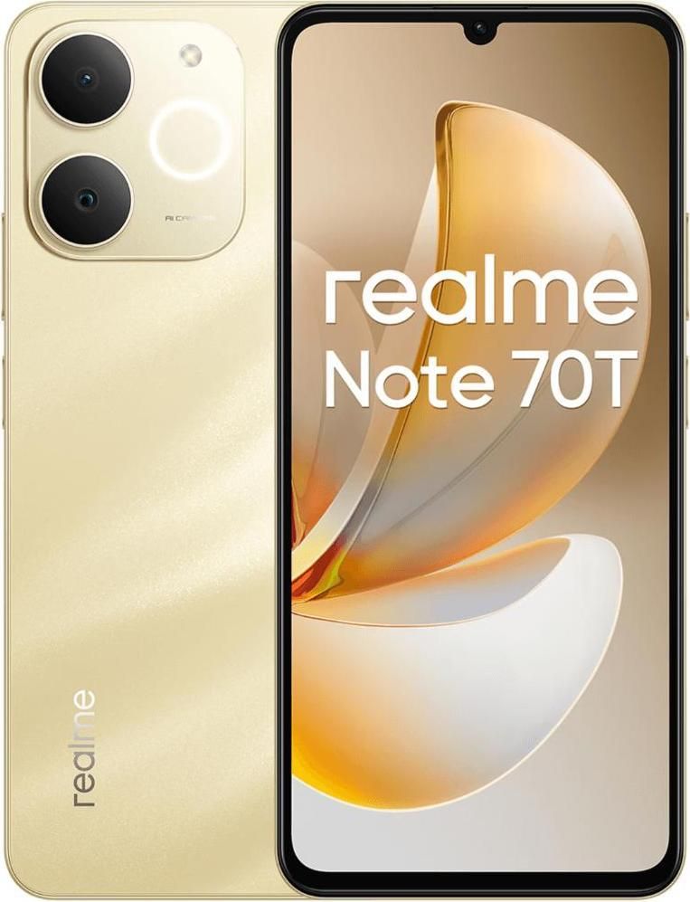 Realme Note 70T 4/64GB Złoty - Cena, opinie na Ceneo.pl
