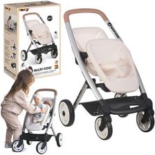 Zdjęcie Smoby Mc&Q Spacerówka Dla Bliźniąt Beżowa - Luboń