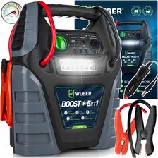 Zdjęcie Wuber 5W1 Jump Starter Prostownik Rozruch Powerbank Kompresor 20 Ah Ładowarka Led - Lipsko