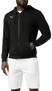 PUMA Teamgoal 23 Casuals Hooded Jac Sweter Mężczyźni, Czarny, M