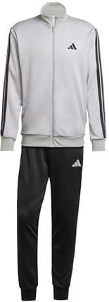adidas Mężczyźni 3 STRIPES FRENCH TERRY TRACKSUITS, medium grey heather/mgh solid grey, L