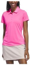 Zdjęcie adidas Kobiety Women's Solid Performance Short Sleeve Polo Shirt, solar pink, M - Sulmierzyce