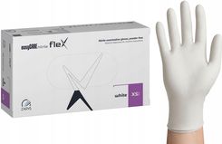 Zdjęcie Zarys Rękawice Diagnostyczne Nitryl Flex Easycare Xs Białe 100szt. - Barczewo