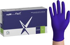Zdjęcie Zarys International Group Rękawice Diagnostyczne Nitryl Flex Easycare L Kobalt 100szt. - Susz