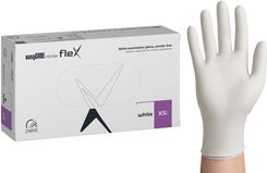 Zdjęcie Zarys International Group Rękawice Diagnostyczne Nitryl Flex Easycare Xs Białe 100szt. - Susz