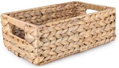 Zdjęcie Prostokątny Koszyk Boho Z Hiacynta Wodnego 30X19X11 Cm Tin Tours - Żory