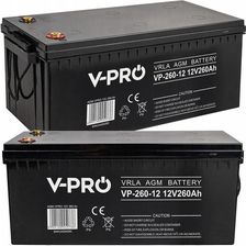 Zdjęcie Bateria do zasilaczy awaryjnych UPS Volt Polska AGM 260Ah 12V - Tykocin