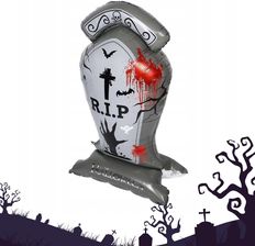 Zdjęcie Balon Foliowy Nagrobek R.I.P 150 X 58 Cm Halloween - Łęczyca