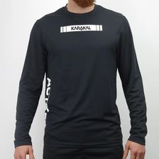Zdjęcie Karakal Active Long Sleeve Tee Black - Koszulka Męska - Zielonka