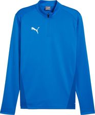 Zdjęcie Bluza męska Puma TeamGoal Training 1/4 Zip Top niebieska 658629 02 - Pułtusk