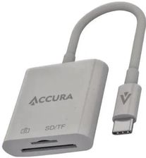 Zdjęcie Czytnik kart Flash Accura USB-C SD/TF (ACC4162) - Grudziądz