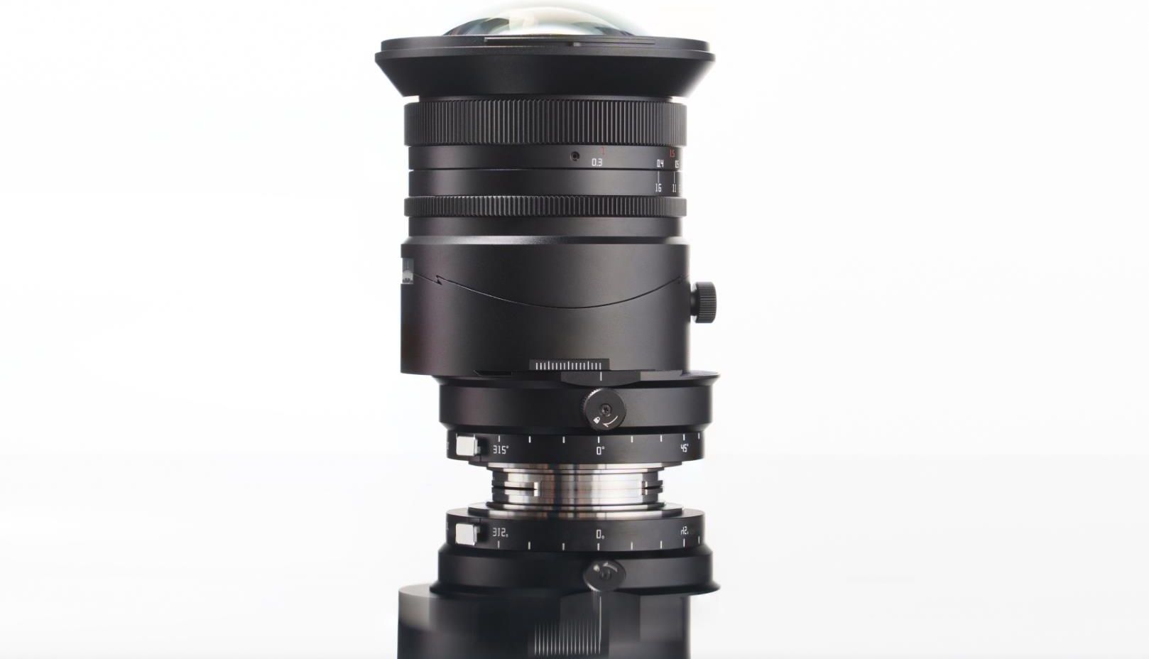 TTArtisan - Lente de cámara ultra ancha de 17 mm F4 Full Frame Tilt-Shift compatible con cámaras