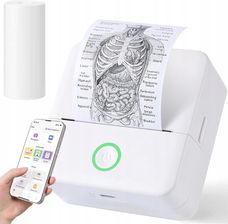 Zdjęcie MINI DRUKARKA TERMICZNA BEZPRZEWODOWA PRZENOŚNA DRUKUŚ DO ZDJĘĆ NOTATEK - Milanówek