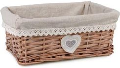 Zdjęcie Wiklinowy Koszyk Szuflada z materiałem 30x20x12 cm Tin Tours - Chrzanów