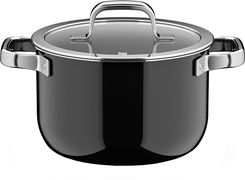 Zdjęcie WMF Garnek wysoki Fusiontec Mineral Pro Black 20 cm (520025290) - Świerzawa