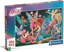 Zdjęcie Clementoni Puzzle Super Winx 25083 104 El. - Książ Wielkopolski