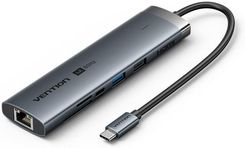 Zdjęcie Stacja dokująca USB-C 8w1 Vention 4K 60Hz 100W PD 0.15m TGUHB - Bartoszyce