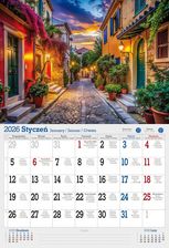 Zdjęcie Kalendarz 2026 A3 ścienny romantyczne widoki - Ryglice