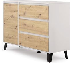 Zdjęcie Mebel Bos Komoda Borg 1D3S Kaszmir Dąb Artisan - Częstochowa