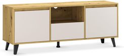 Zdjęcie Mebel Bos Szafka Rtv Borg 2D1S Dąb Artisan Kaszmir - Płock