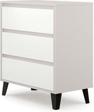 Zdjęcie Mebel Bos Komoda Borg 3S/70 Kaszmir Biały - Chorzów