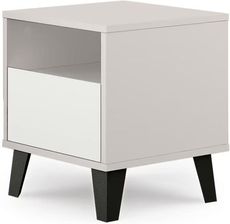Zdjęcie Mebel Bos Szafka Nocna Borg 1S Kaszmir Biały - Kutno