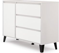 Zdjęcie Mebel Bos Komoda Borg 1D3S Kaszmir Biały - Częstochowa