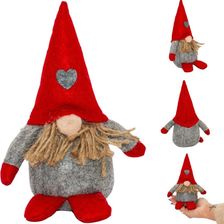 Zdjęcie SASKA CHRISTMAS Juta Boy Mikołaj 14cm  - Koprzywnica