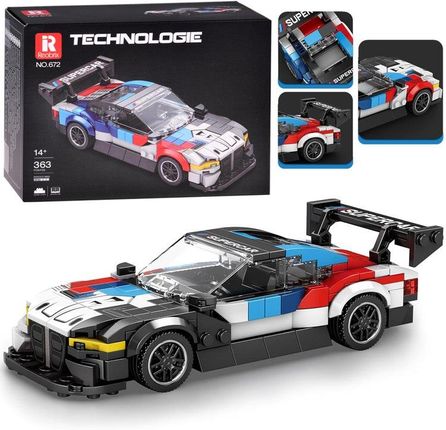 Jokomisiada Klocki Techniczne Superauto Wyścigowe Malowanie Spojler Za5780 363 El.