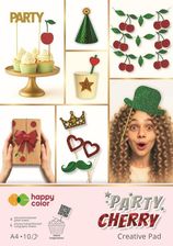 Zdjęcie Gdd Blok A4 Holographic+Brokat 10Ark Party Cherry - Morawica