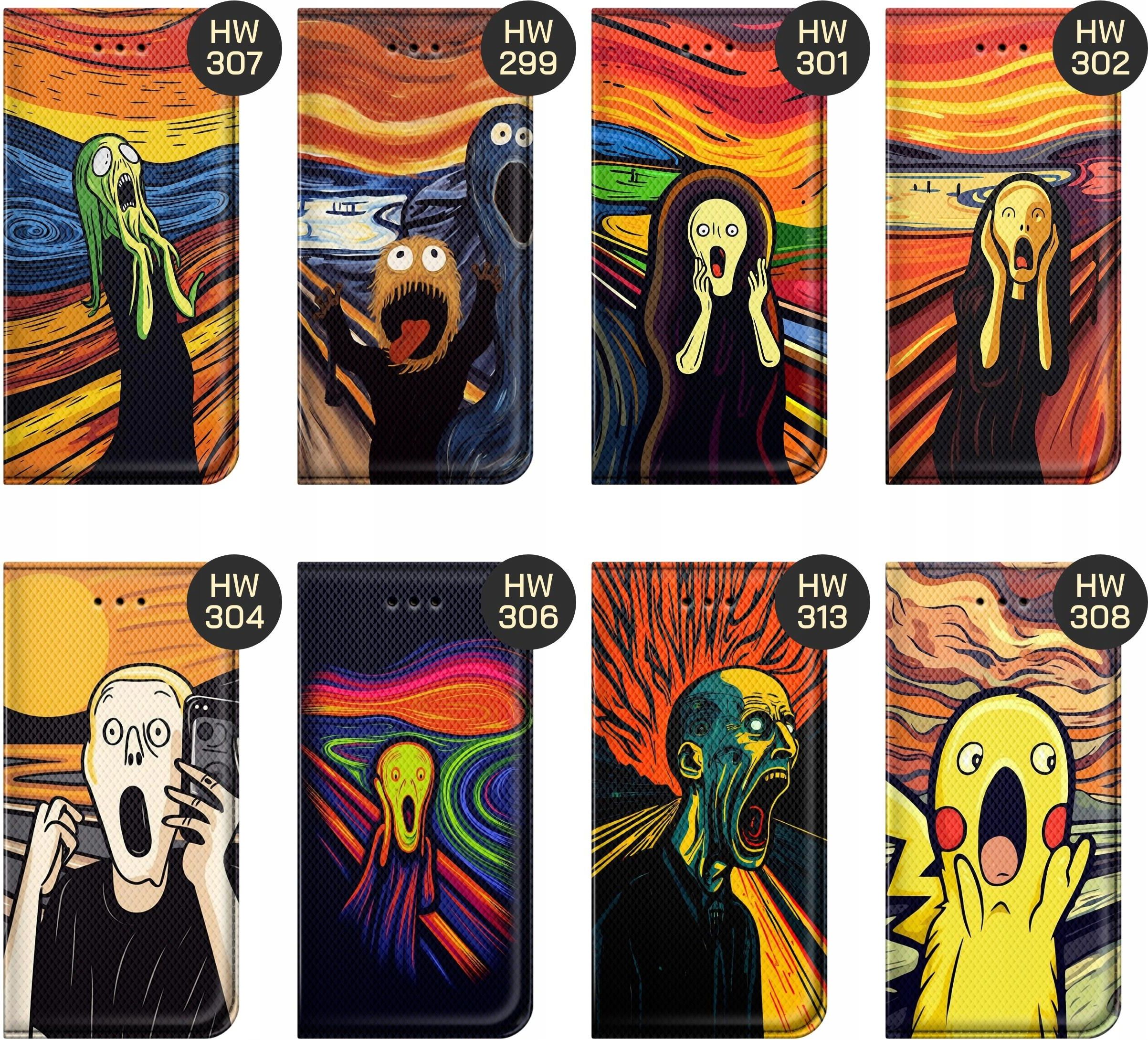 Scream Library Case Hello Case Etui Z Klapką Do Realme C71 Krzyk Munch Edvard Scream ...