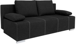 Zdjęcie Black Red White Sofa Street Iv Funkcja Spania Czarna Kanapa Welurowa - Radzyń Chełmiński