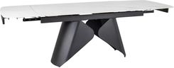 Zdjęcie Signal Stół Rozkładany Armando 160-240 Biały/Czarny Mat Nowoczesny Stylowy - Działdowo