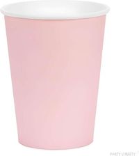Zdjęcie Party Deco Kubeczki Papierowe Basic Jasne Różowe 250ml 6szt. - Mielec