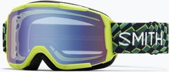 Zdjęcie Smith Gogle Narciarskie Dziecięce Daredevil Jr Electric Lime Left Turn/Blue Sensor Mirror 24/25 - Gostynin