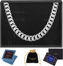 Zdjęcie Larezo Łańcuszek Srebrny Długi Męski 60cm Pełny Kuty Pancerka 6,1mm Srebro 925 - Zakliczyn