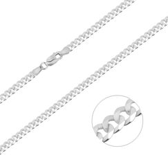 Zdjęcie Łańcuszek srebrny pr. 925 PANCERKA 4,5 mm LPN003 (62203129) - Dobra