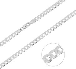 Zdjęcie Łańcuszek srebrny pr. 925 PANCERKA 4,5 mm LPN004 (62213131) - Dobra