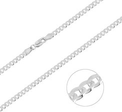 Zdjęcie Łańcuszek srebrny pr. 925 PANCERKA 3,3 mm LPN002 (62193126) - Dobra