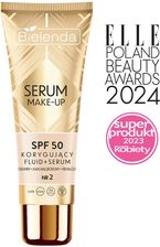 Zdjęcie Bielenda Serum Make-Up Korygujący Fluid+Serum Spf50 Nr.2 30g - Rawicz