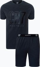 Zdjęcie Piżama męska CR7 Pyjama Short dark grey melange - Błonie