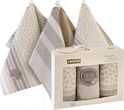 Zwoltex Coffe Komplet Kuchenny Ściereczki 3Szt. Beżowy 200G